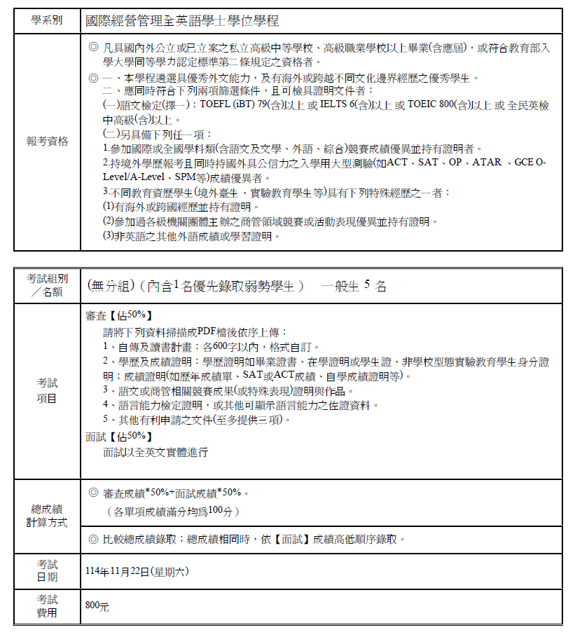 特殊選才