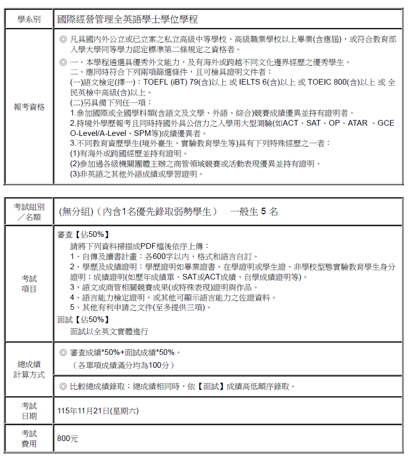 特殊選才
